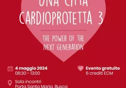 Sabato il convegno di una città cardioprotetta “The power of the next generation”